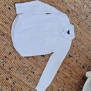 Place] white button down shirts